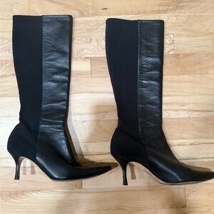 Jimmy Choo Black Heeled Boots